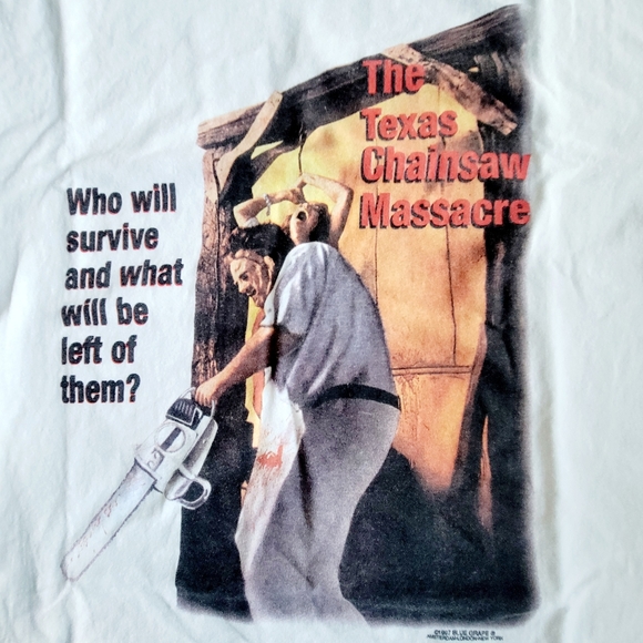 Vintage 90's 'Texas Chainsaw Massacre' Movie Tee, 1997, Size XL - Picture 2 of 7